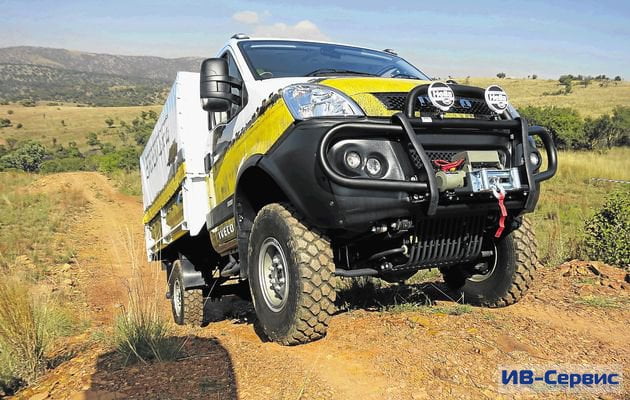Iveco Daily 4x4: покоритель Африки!