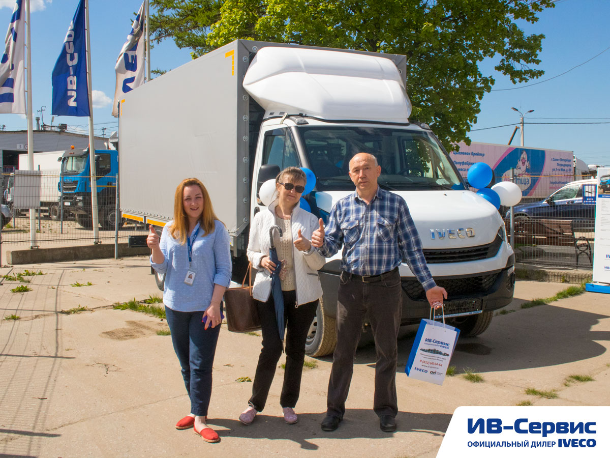 Бортовая платформа на базе IVECO Daily 70C15 в соответствии с требованиями TIR