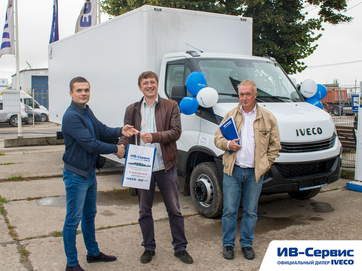 IVECO Daily с фургоном Euro-Prom новому клиенту