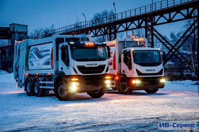 Новая коммунальная техника от IVECO и «TK Лифт»
