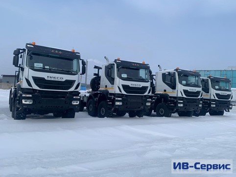 Низкие температуры и отсутствие дорог — не помеха для IVECO