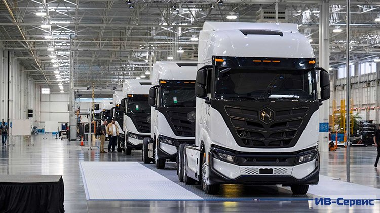 Iveco и Nikola совместное производство электрических тягачей